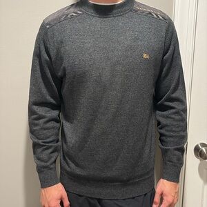 Burberry Men's dark grey Crewneck Sweater